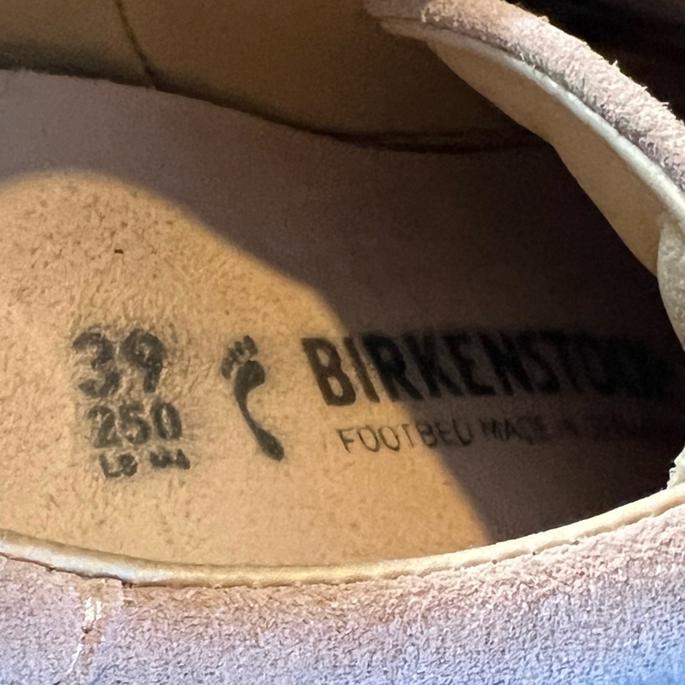 Birkenstock Bend Low EU 39 Regular Suede pink sneakers - Picture 7 of 7